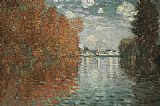 Autumn Effect At Argenteuil by Claude Monet